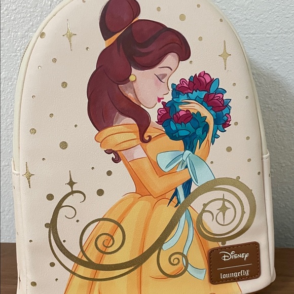 Disney Loungefly Belle Backpack - NWT - Picture 3 of 7